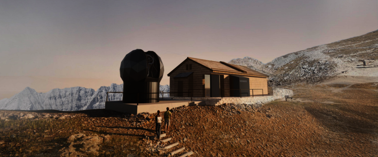 Hafelekar quantum optical ground station