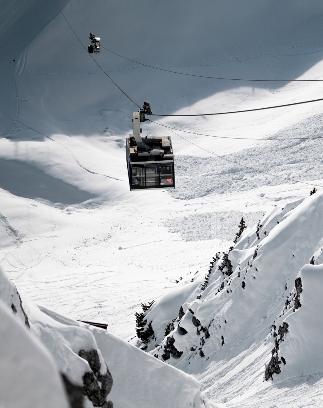 Hafelekarbahn im Winter